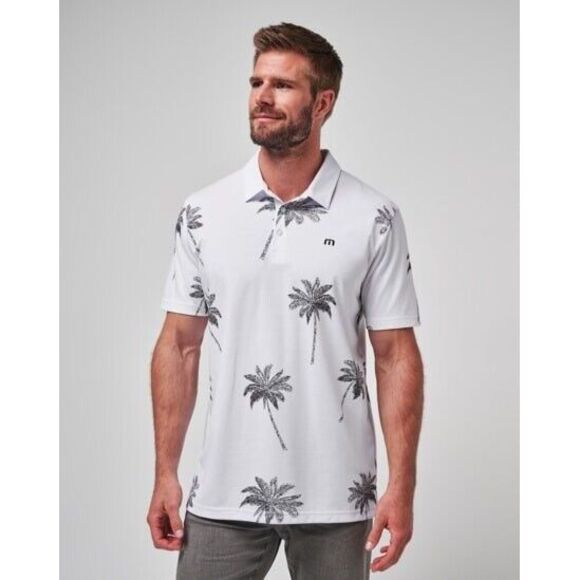 Travis‎ Mathew Mesic Polo Shirt Mens Size XL White New 2024!!